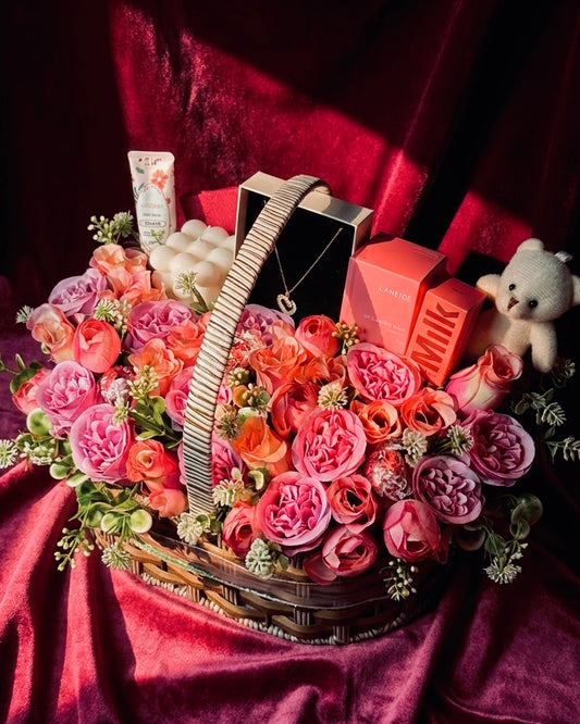 The Rose Devotion Basket